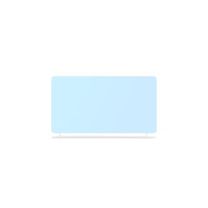 10 330x178mm Clear Acrylic Faces