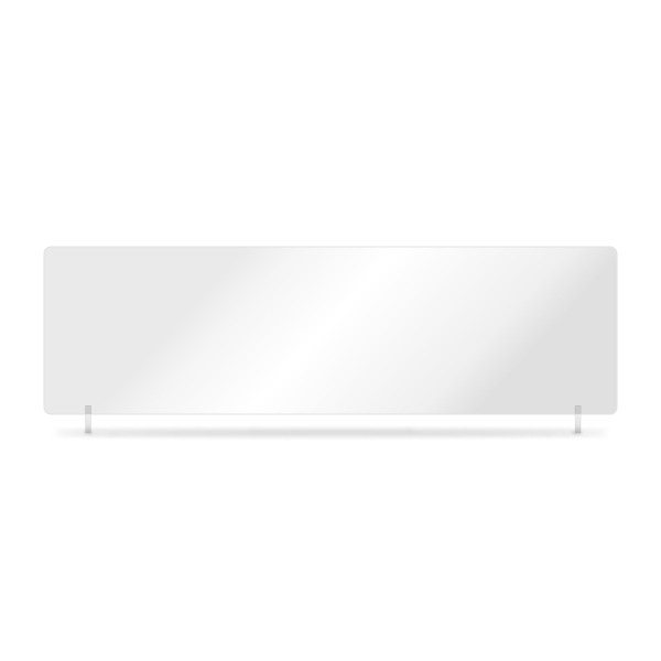 nrd038w - White 520x152mm Dry Reflective