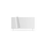 nrw024w - 305x152mm White Wet Reflective