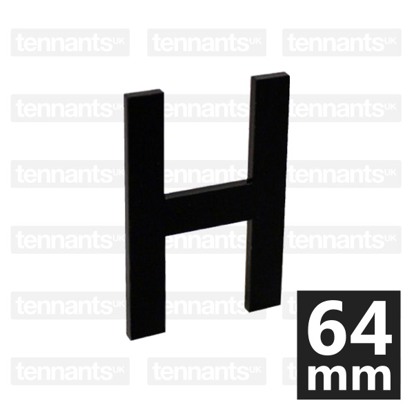 true-3d-64mm-letter-h