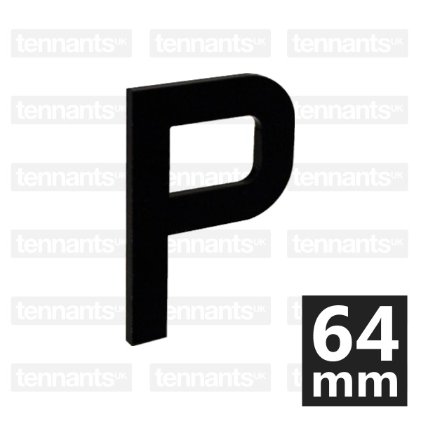 true-3d-64mm-letter-p