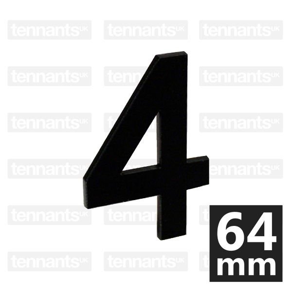 true-3d-64mm-number-4