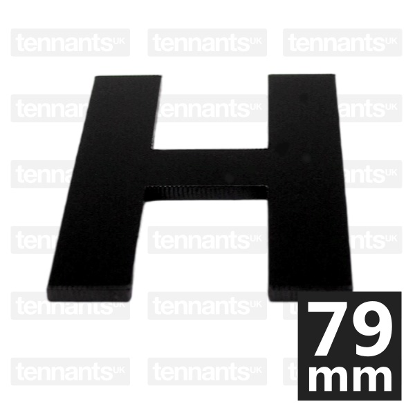 true-3d-79mm-letter-h