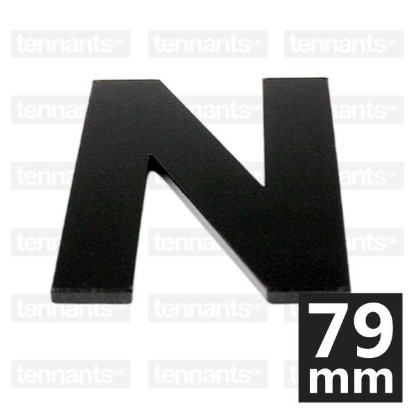 true-3d-79mm-letter-n