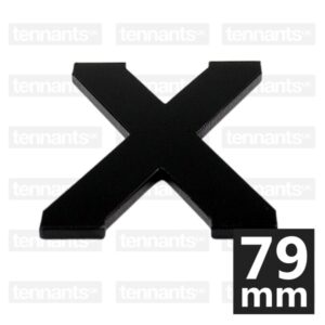 true-3d-79mm-letter-x