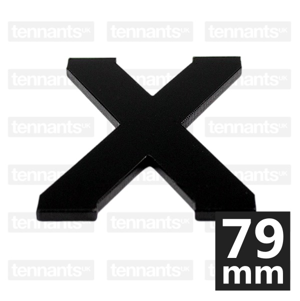 true-3d-79mm-letter-x