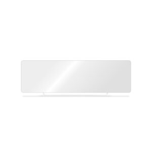 White 520x152mm ABS Plates