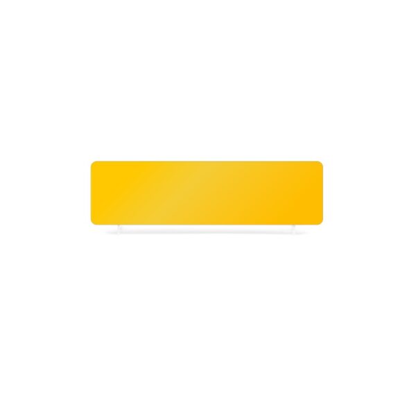 Yellow 406x111mm ABS Plates
