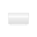 lg030w - 330x178mm White LG EnviroPlate