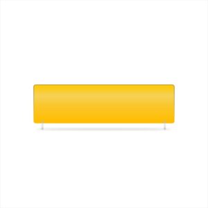 lg033y - Yellow 406x111mm LG EnviroPlate
