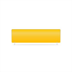 lg033y - Yellow 406x111mm LG EnviroPlate