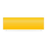 lg038y - Yellow 520x152mm LG EnviroPlate