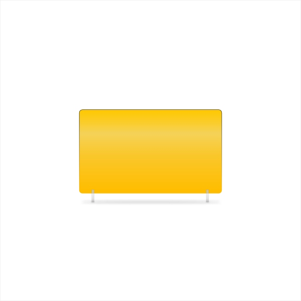 lg051y - Yellow 184x108mm LG EnviroPlate