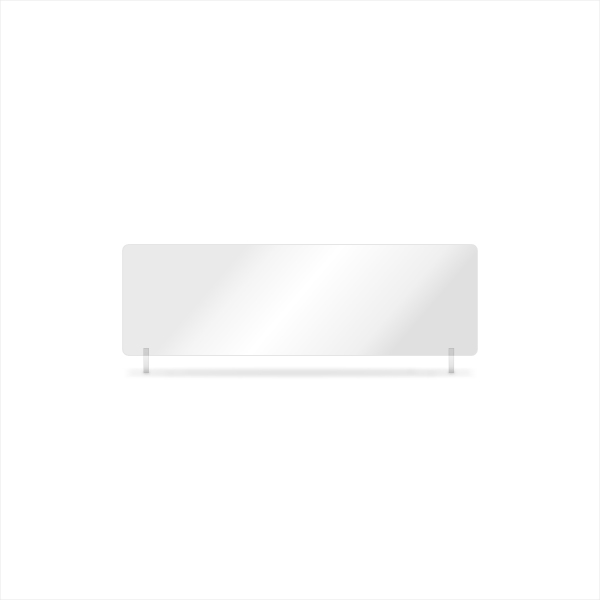 nrd017w - White 355x111mm Dry Reflective