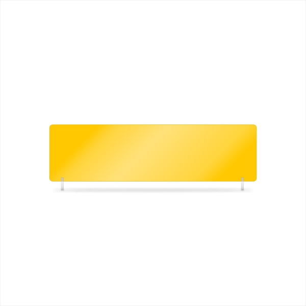 nrd033y - Yellow 406x111mm Dry Reflective