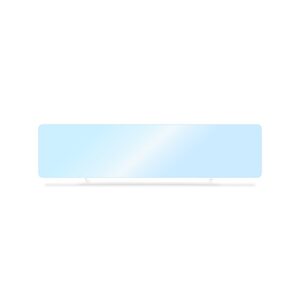 533x127mm Clear Acrylic Faces