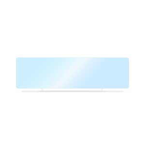 565x184mm Clear Acrylic Faces