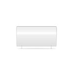 lg028w - 330x165mm White LG EnviroPlate
