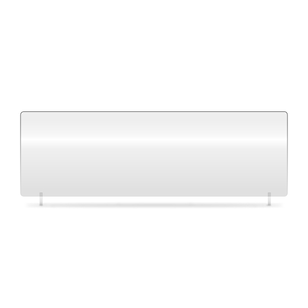lg039w - White 520x165mm ABS Plates