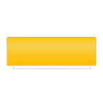lg039y - Yellow 520x165mm ABS Plates