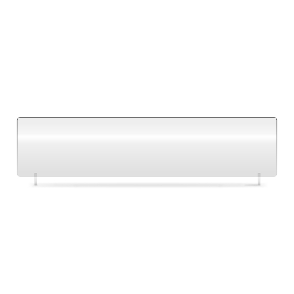 lg090w - White 530x121mm ABS Plates