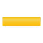 lg090y - Yellow 530x121mm ABS Plates