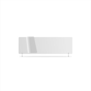 nrw017w - White 355x111mm Wet Reflective
