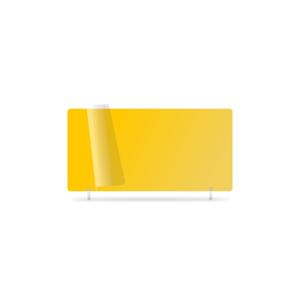 nrw028y - Yellow 330x165mm Wet Reflective