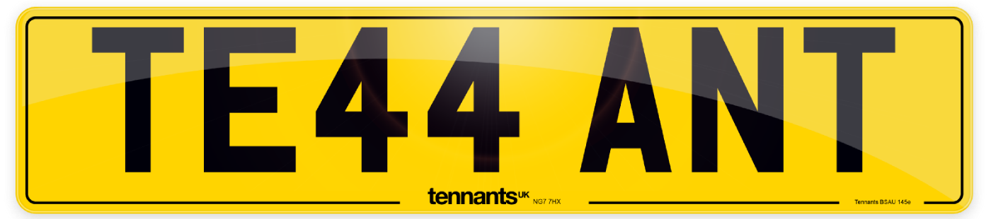 A Reflective Number Plate