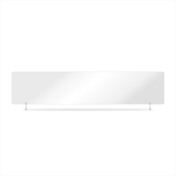 nrd001w - White Oblong Dry Reflective Sheet
