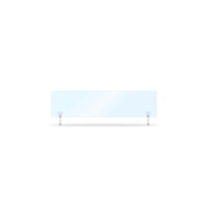 305x76mm Clear Acrylic