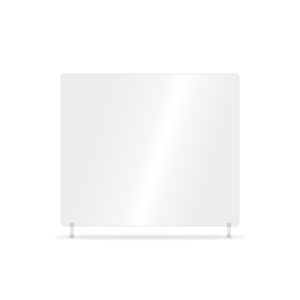 White 178x152mm ABS Plates