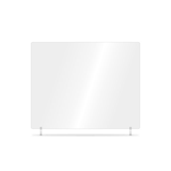 White 191x152mm ABS Plates