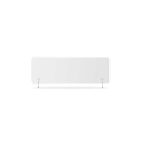 naw016 - 229x76mm Clear Acrylic