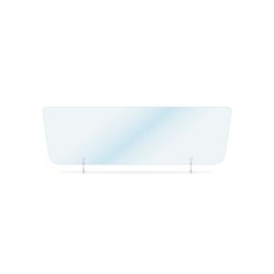 048 Shaped Plate: Clear Acrylic -552x171mm