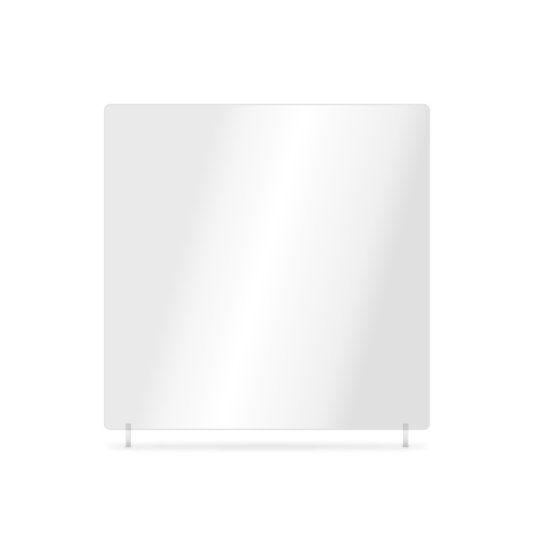 nrd005w - White 165x165mm Dry Reflective