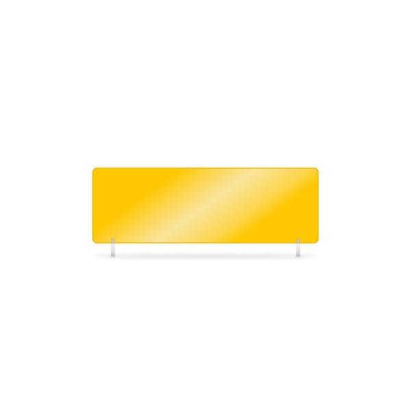 nrd016y - Yellow 229x76mm Dry Reflective