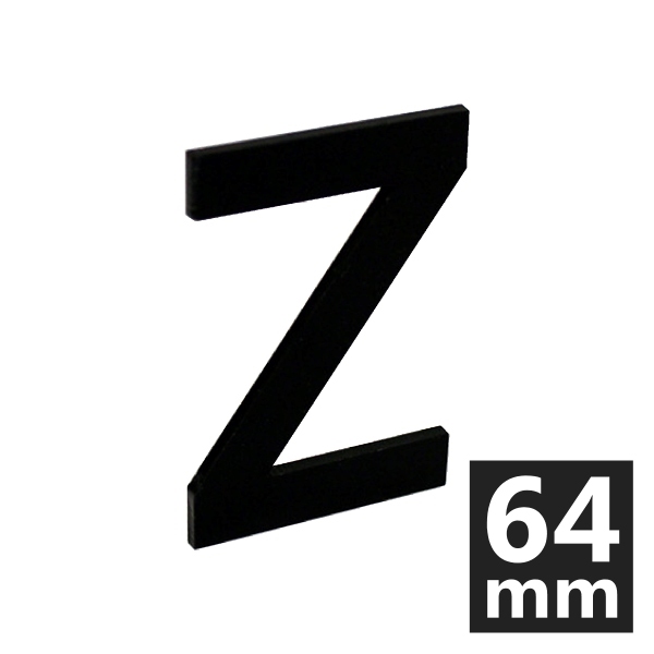 True 3D 64mm Letter Z