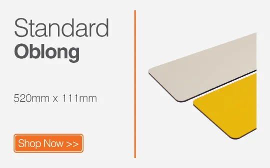 Standard Oblong Plate Media