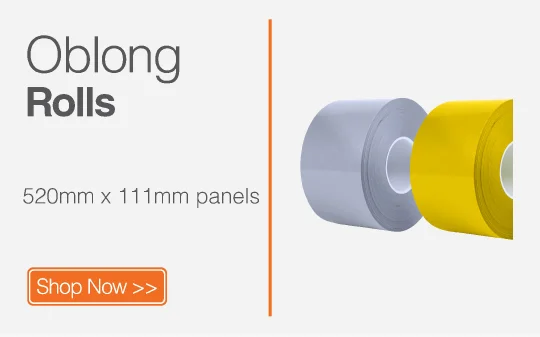 Standard Oblong Rolls - 520x111mm