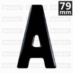 3D GEL Letter A Digits
