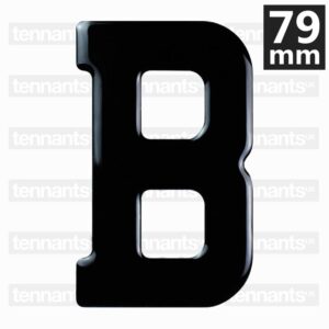 3D GEL Letter B Digits