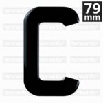 3D GEL Letter C Digits