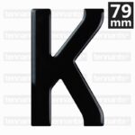3D GEL Letter K Digits