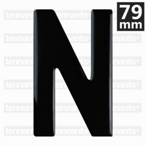 3D GEL Letter N Digits