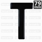3D GEL Letter T Digits
