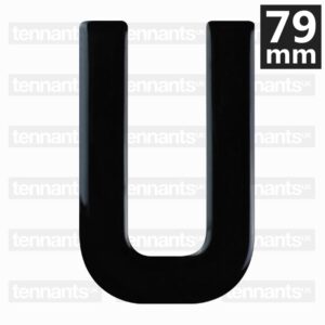 3D GEL Letter U Digits