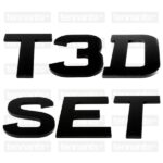 Full True 3D Digits Set