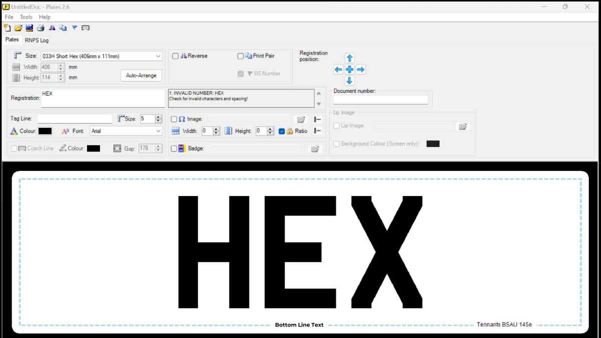 LG Plates Small HEX Plates Screenshot