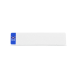 Oblong White National SCO Flag Reflective